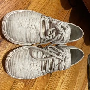 Under Armour white sneakers